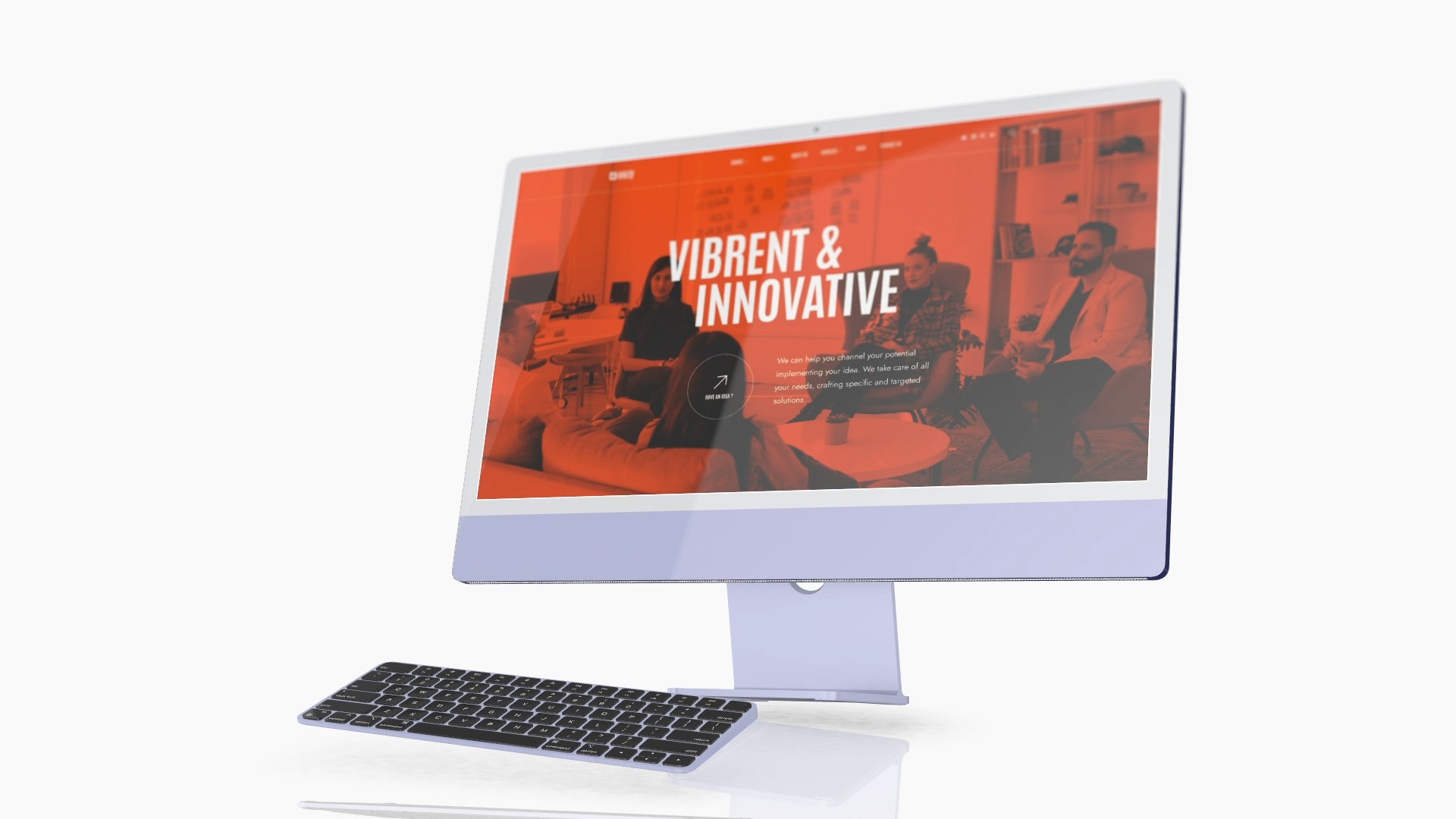 Web Promo Desktop Mockup Web Promo Desktop Mockup