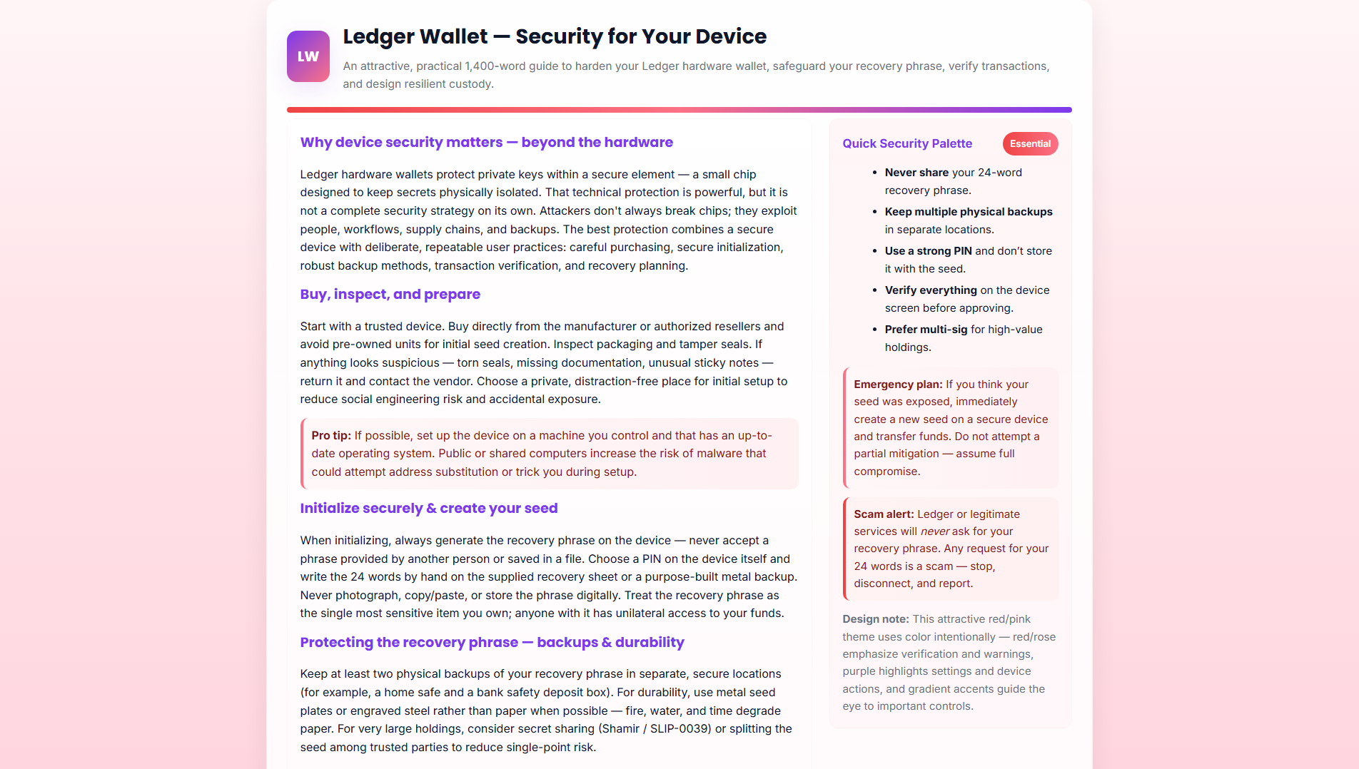 Stored capture of ladger-wallet-auth.pages.dev