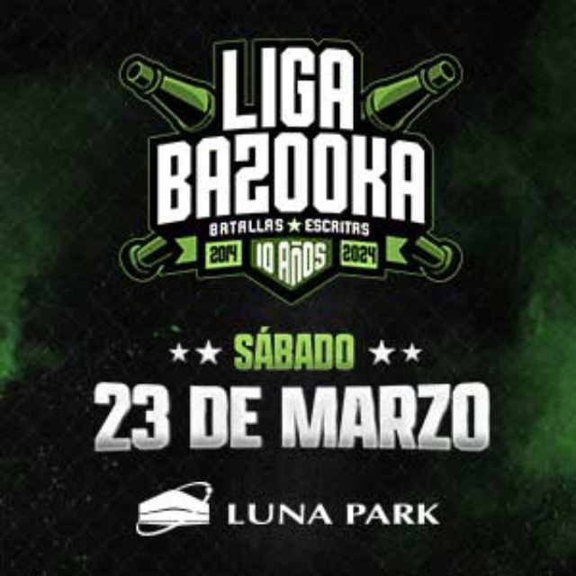 Póster de Liga Bazooka: Batallas escritas