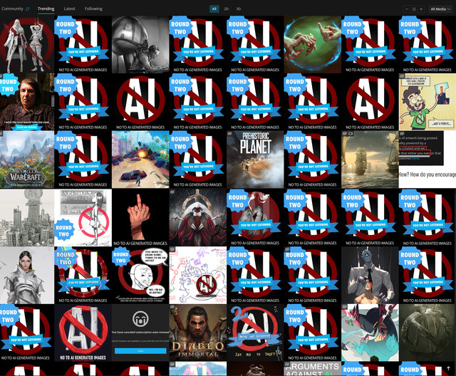 Artstation artists protest against AI art. | Page 15 | ResetEra