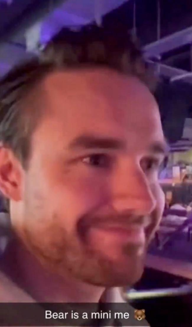 Cole aún no ha comentado sobre la muerte de Payne el miércoles a los 31 años.Snapchat/Liam Payne