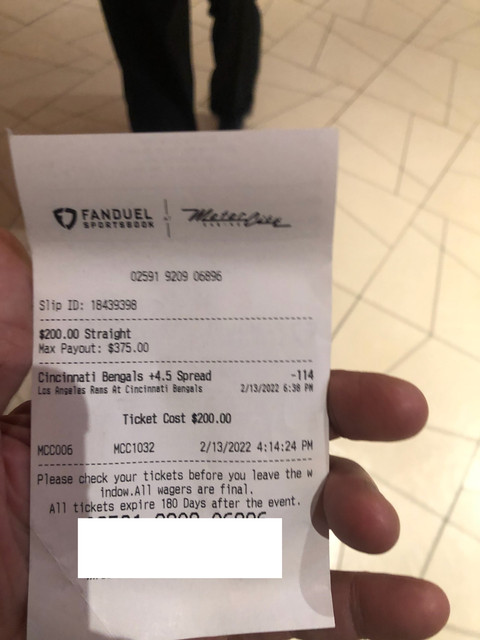 Bengals-Ticket