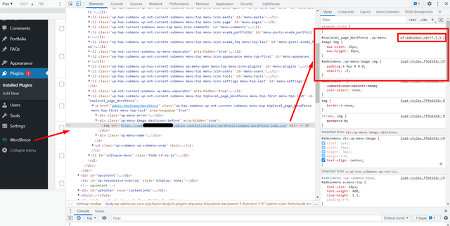 no-plugins-installed-wordfence-menu-icon-css-ok