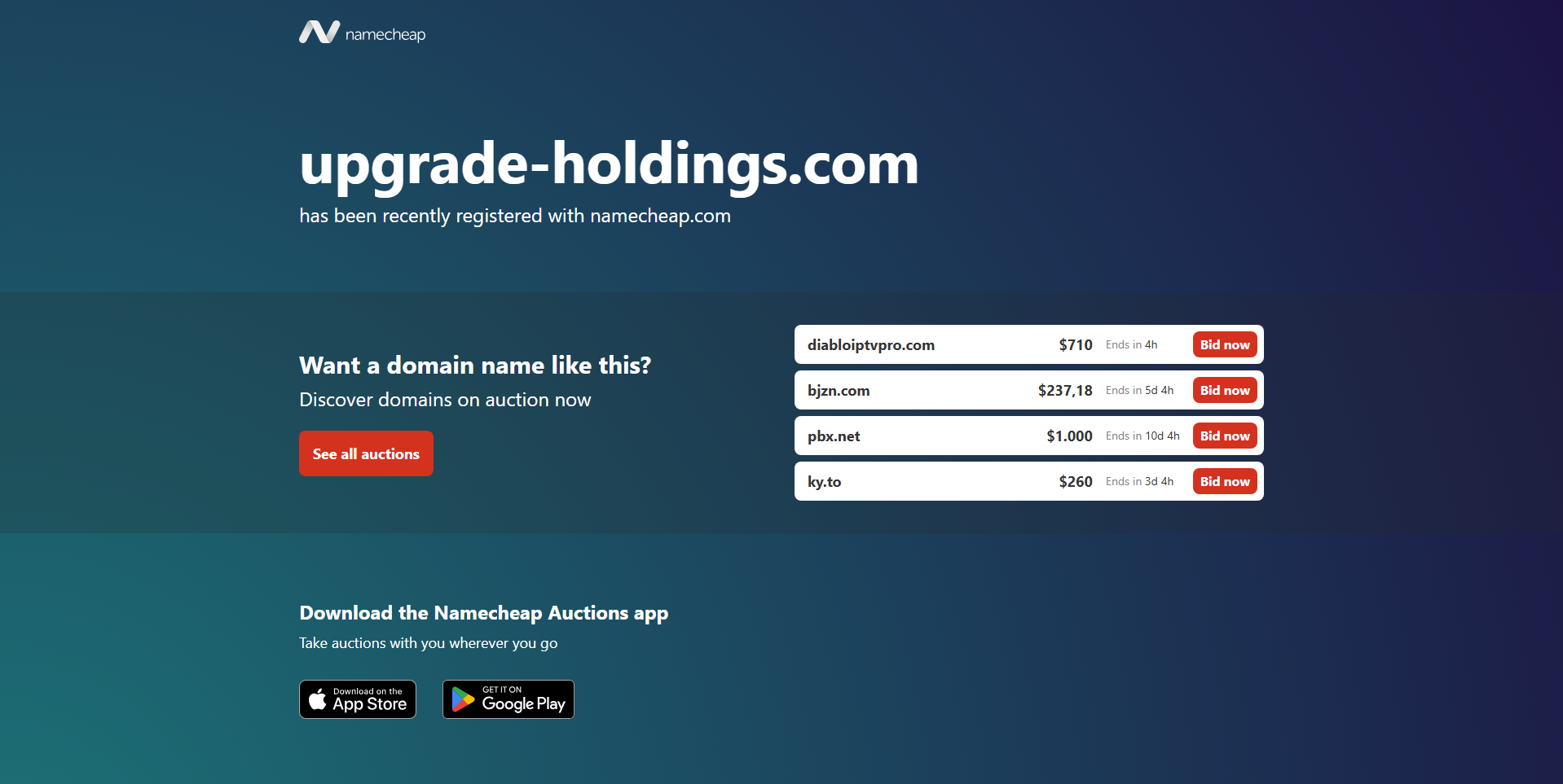 Stored capture of upgrade-holdings.com