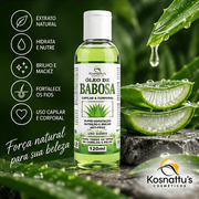 OLEO CAPILAR E CORPORAL 120ML BABOSA - KOSNATTUS - foto 4