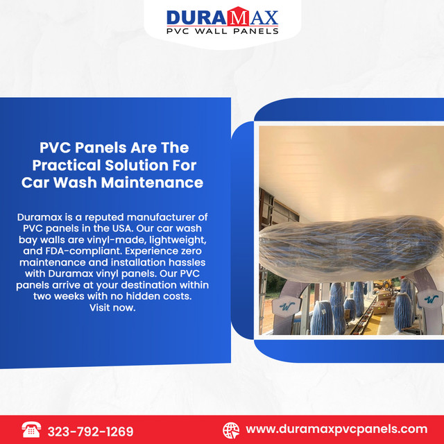 PVC Panels Are The Practical Solution For Car Wash Maintenance:.jpg