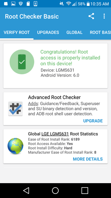 Root Check