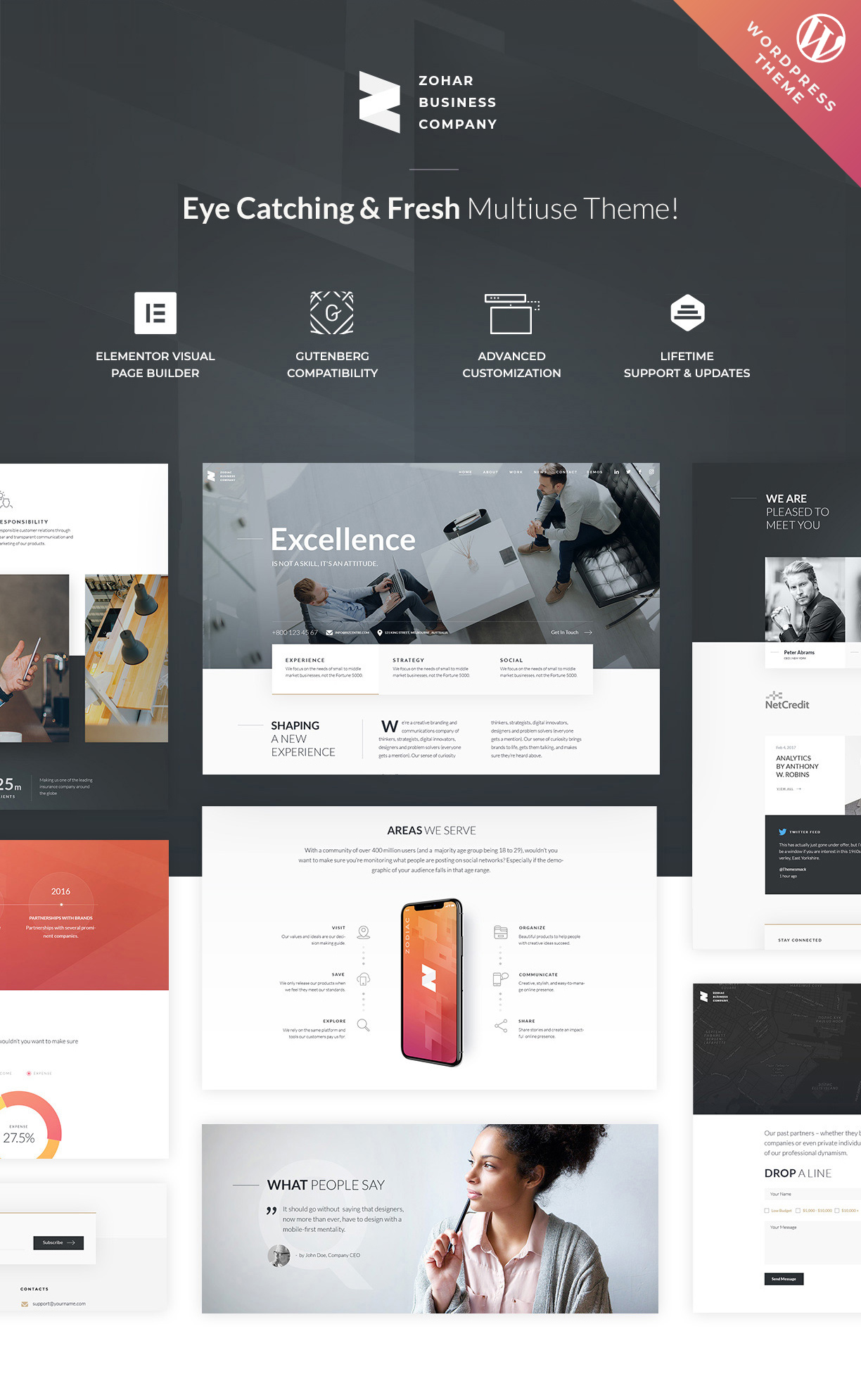 Zodiac | Multi-Purpose PSD Template
