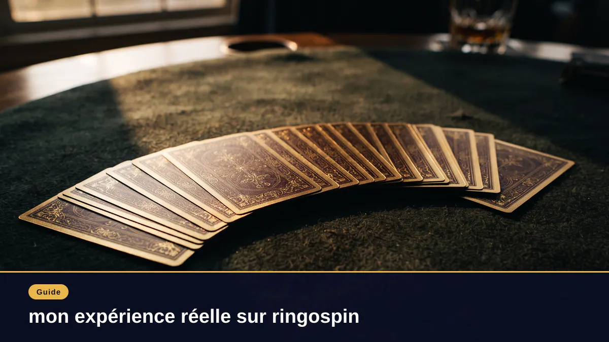 mon expérience réelle sur ringospin