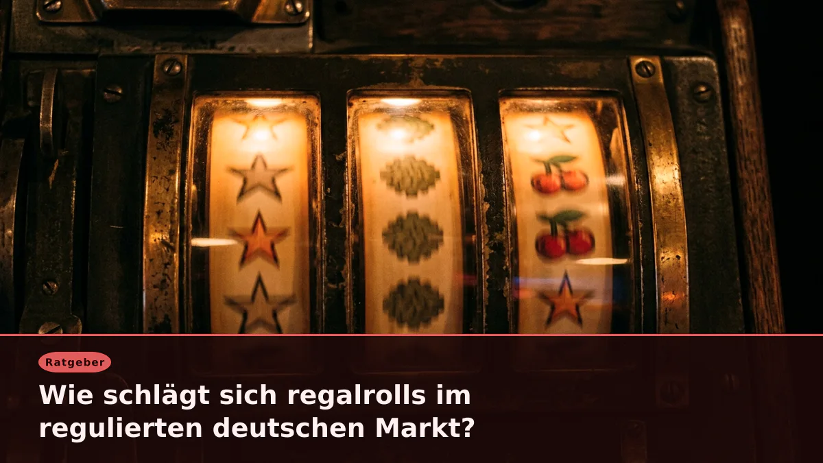 Wie schlägt sich regalrolls im regulierten deutschen Markt?