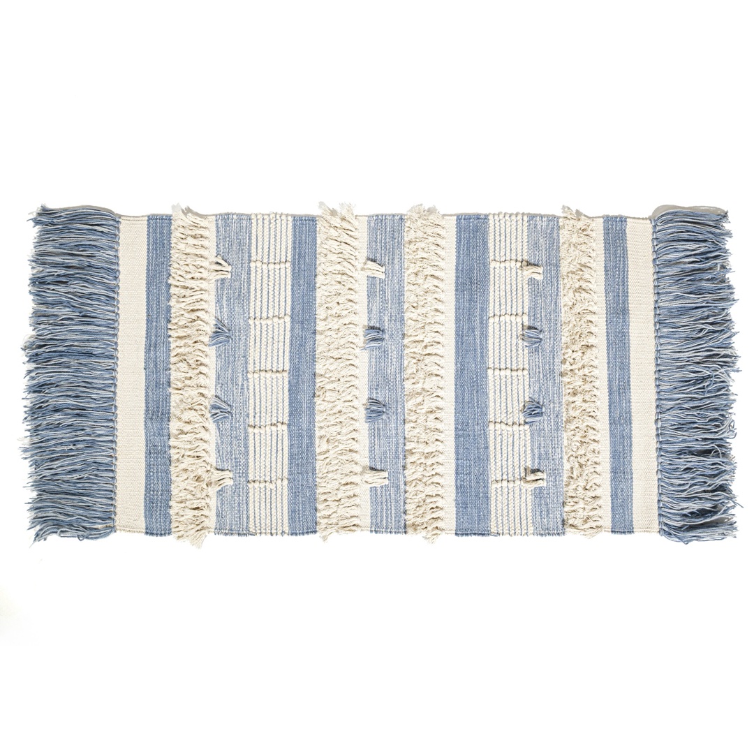 S-002 Runner Handmade Cotton Rug