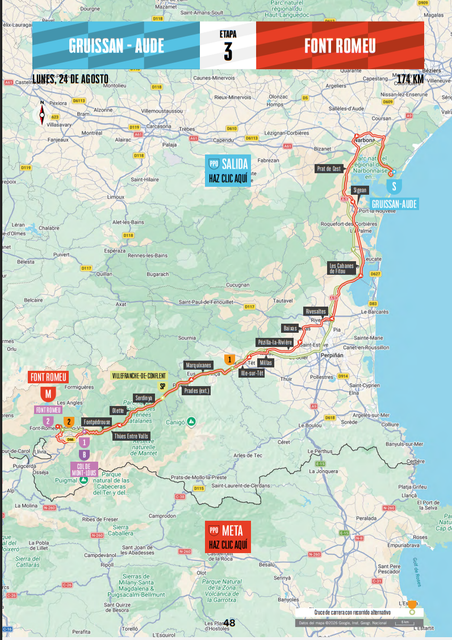 Stage 3 route