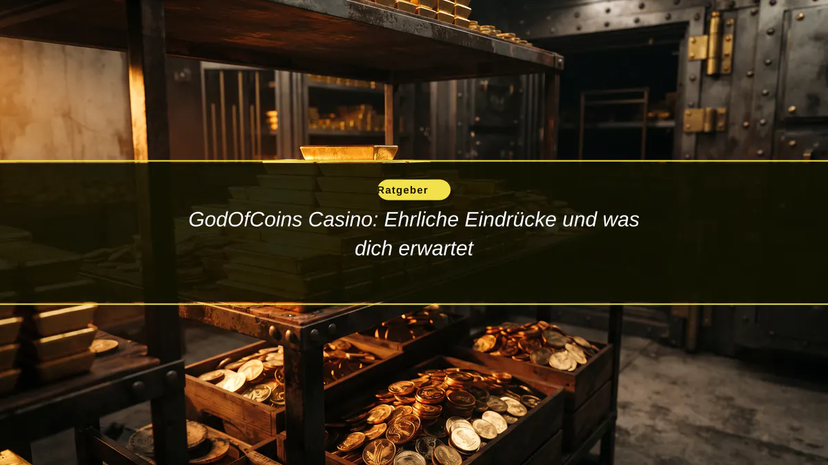 GodOfCoins Casino: Ehrliche Eindrücke und was dich erwartet