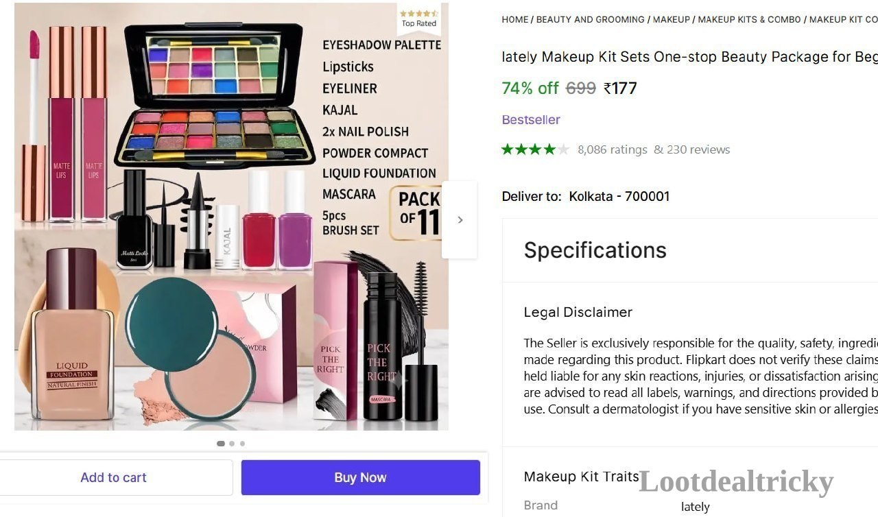   makeup Kit Set – Just ₹177 | Loot Lo