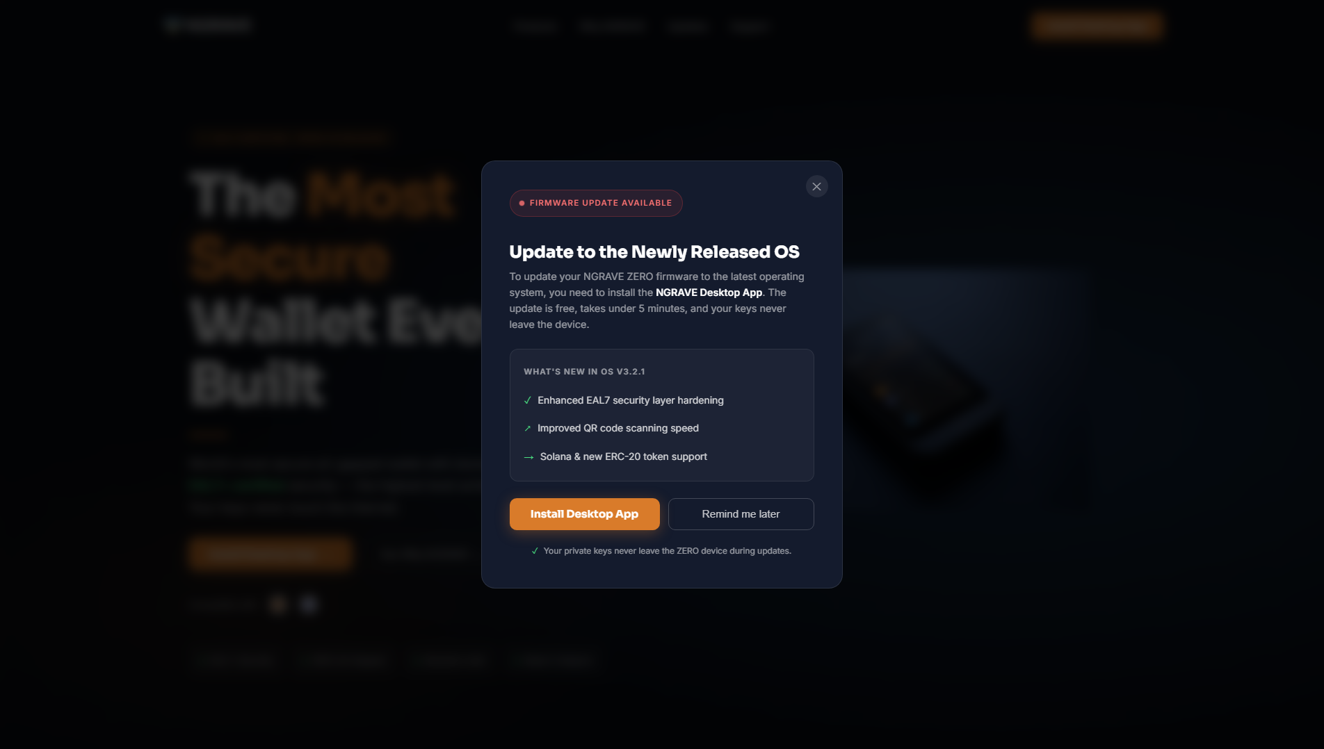 Screenshot of ngravepcapp.com