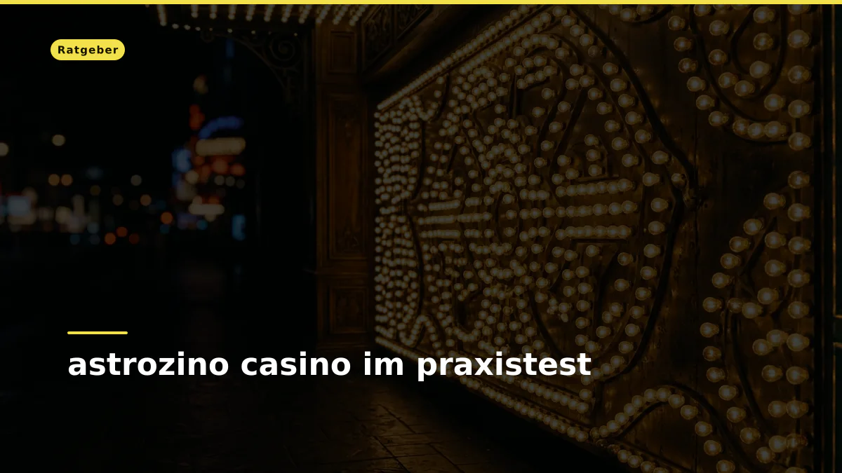 astrozino casino im praxistest