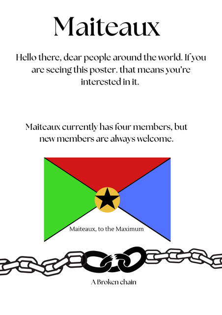 Maiteaux-poster