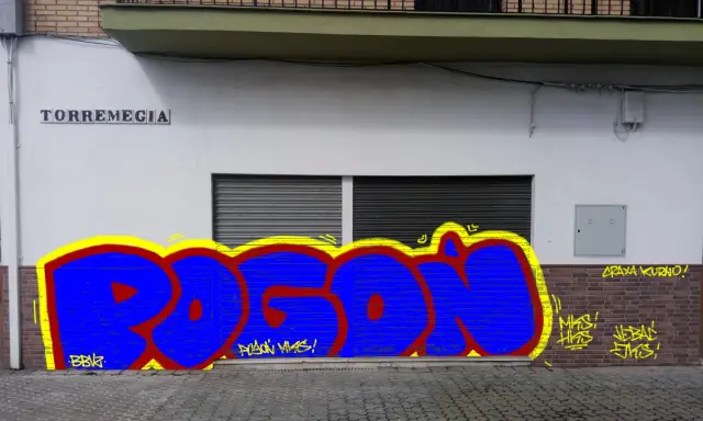 Graffiti artwork by vandald