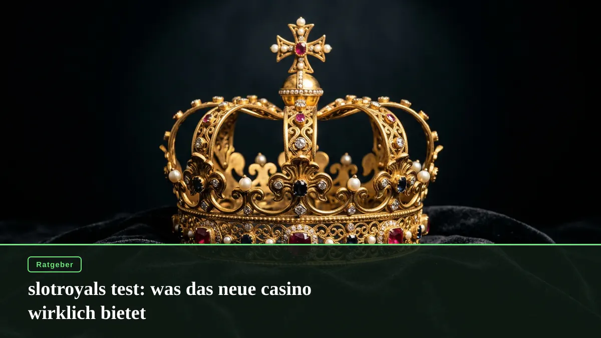 slotroyals test: was das neue casino wirklich bietet