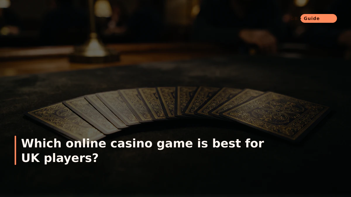 Which online casino game is best for UK players?