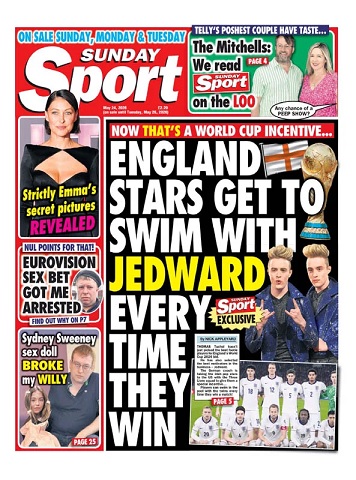 Sunday Sport - 24 May 2026
