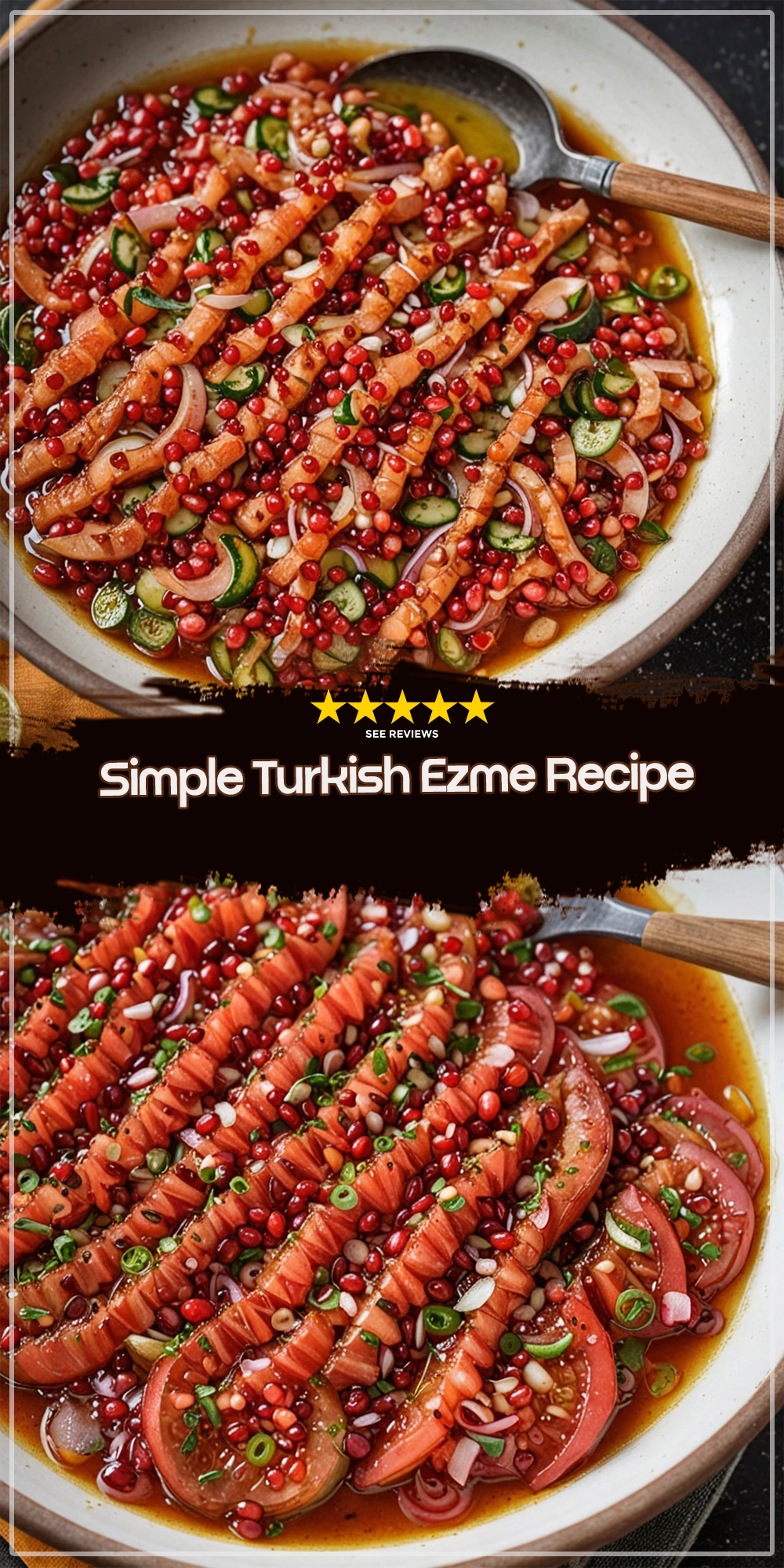 Simple Turkish Ezme Recipe
