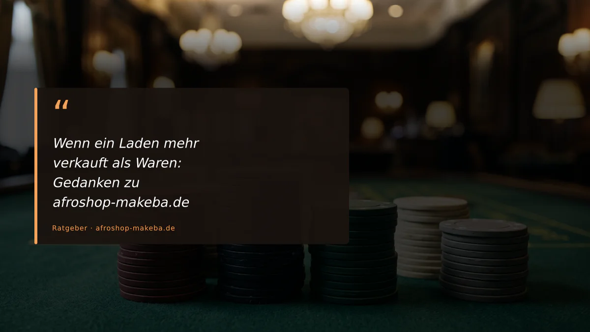 Wenn ein Laden mehr verkauft als Waren: Gedanken zu afroshop-makeba.de