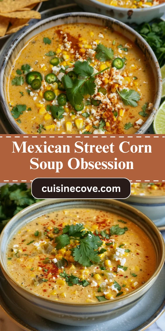 Mexican Street Corn Soup That Blows Minds