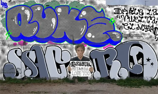 Graffiti artwork by Zkur