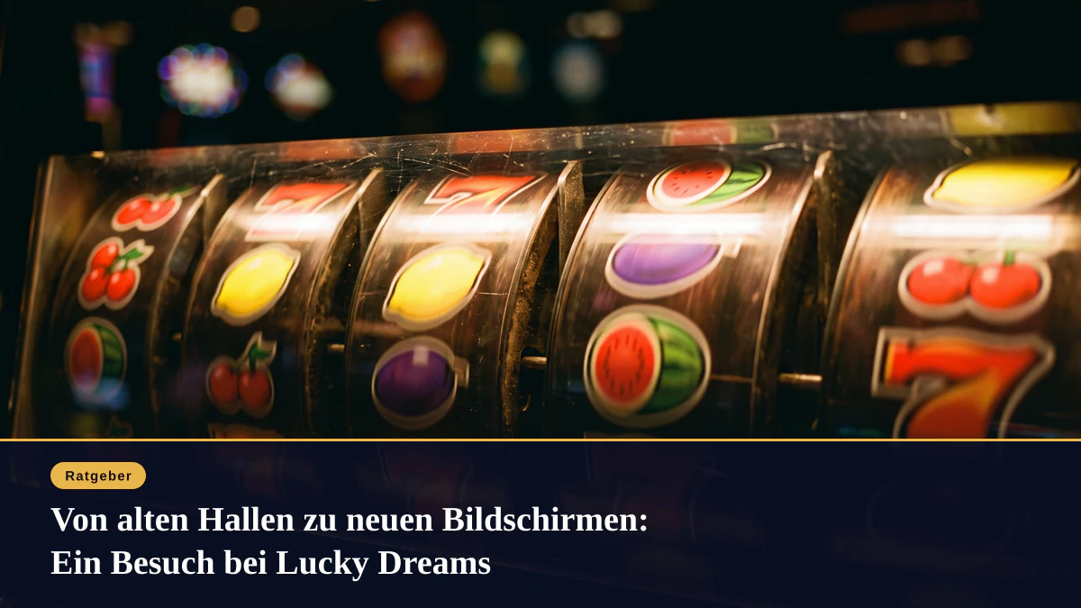 Von alten Hallen zu neuen Bildschirmen: Ein Besuch bei Lucky Dreams