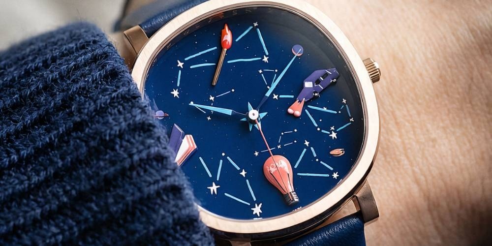 Anicorn i Oliver Jeffers prezentują niezwykły zegarek TIME AND SPACE