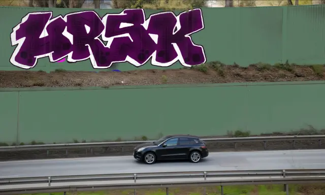 Graffiti artwork by Ursk