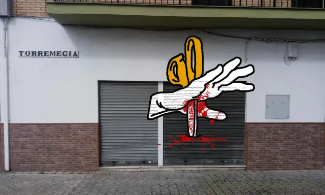 Graffiti artwork by 6996