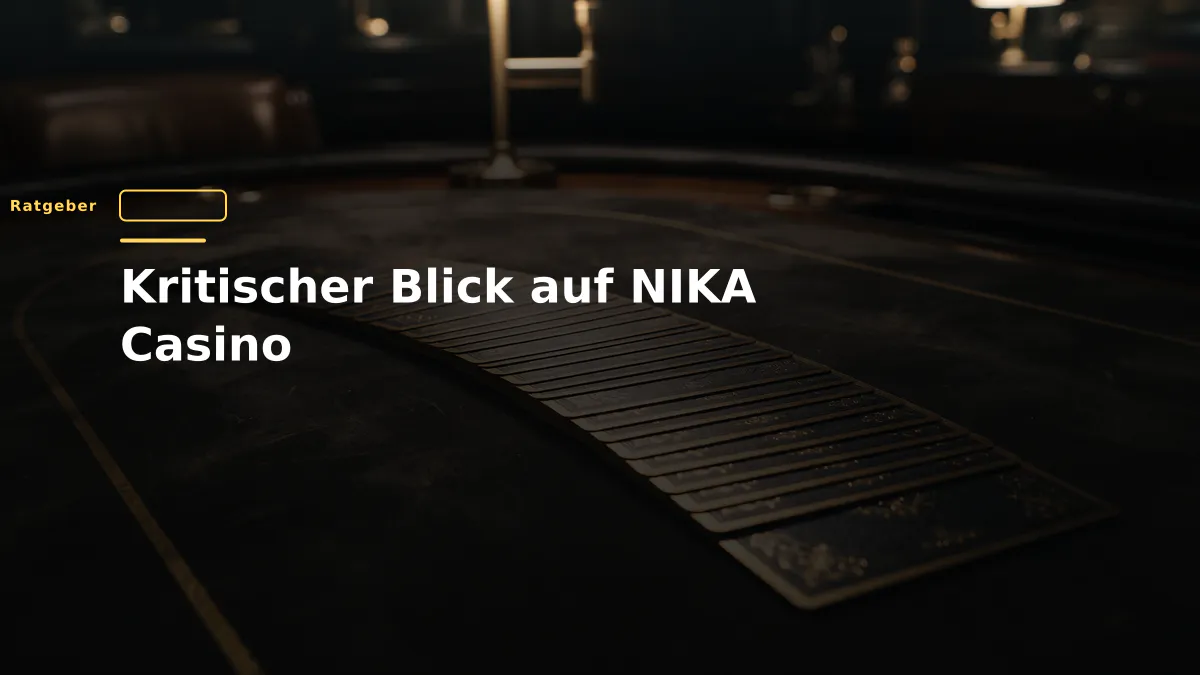 Kritischer Blick auf NIKA Casino