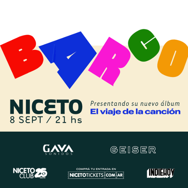 Póster de Barco: El viaje de la canción