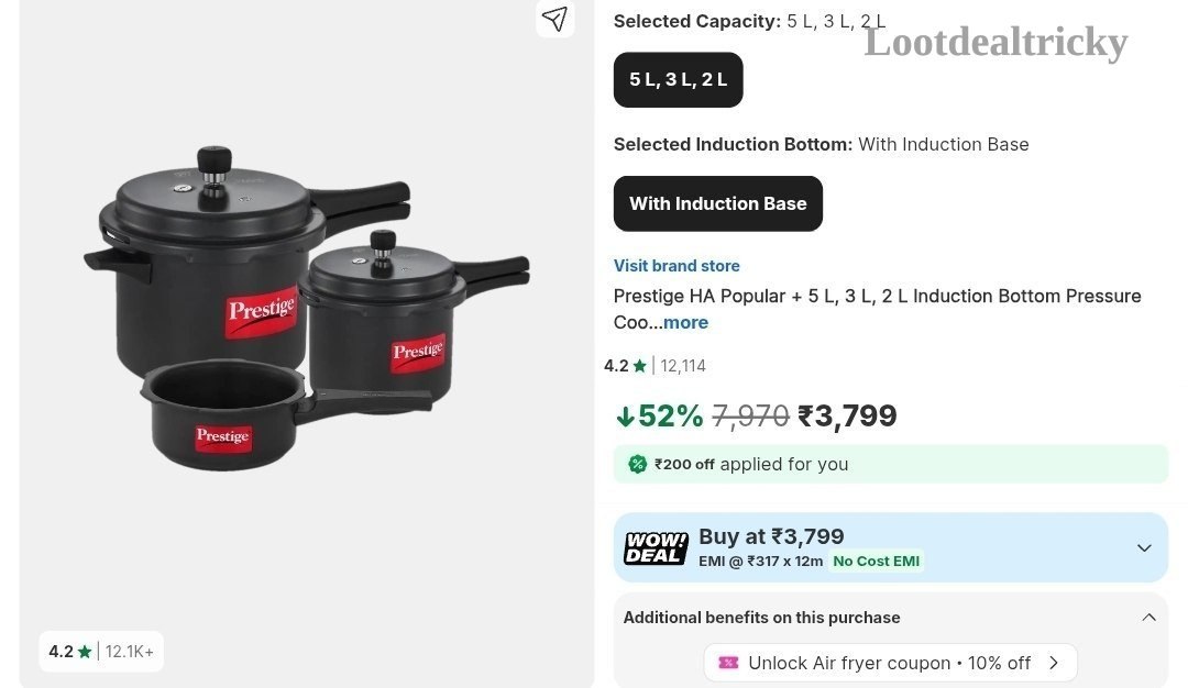Prestige Ha Popular Offer Image