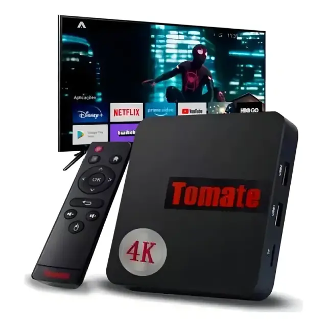 TV Box TOMATE Lançamento 2026 4K Ultra.webp