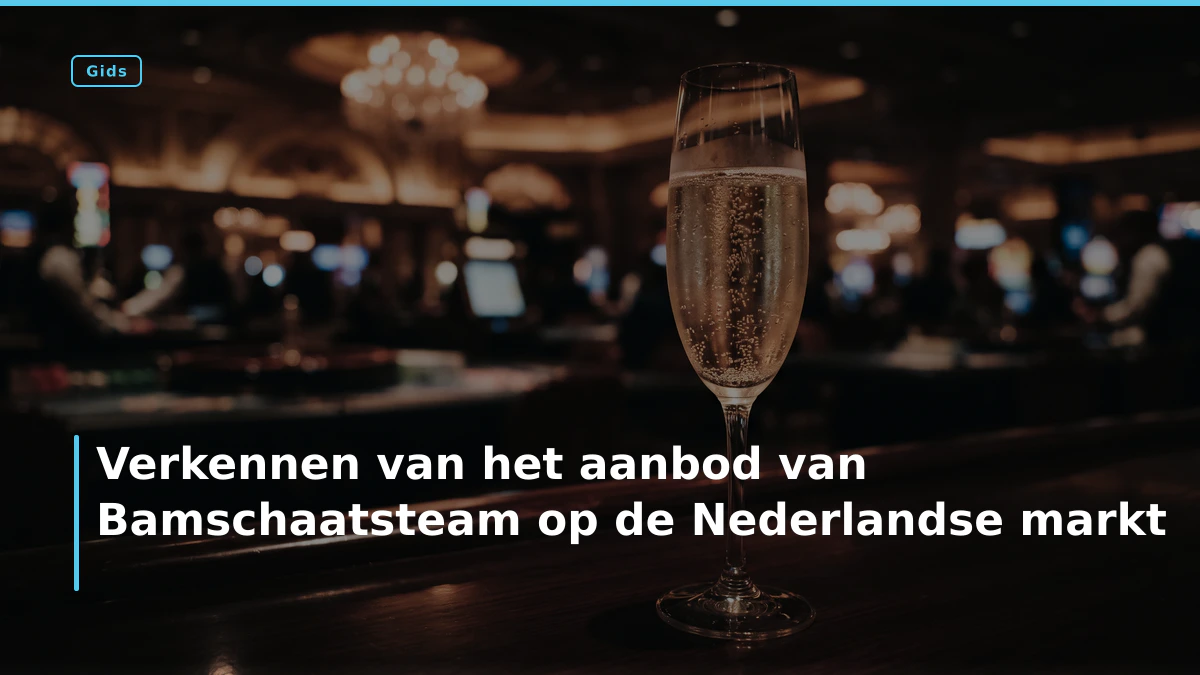 Verkennen van het aanbod van Bamschaatsteam op de Nederlandse markt