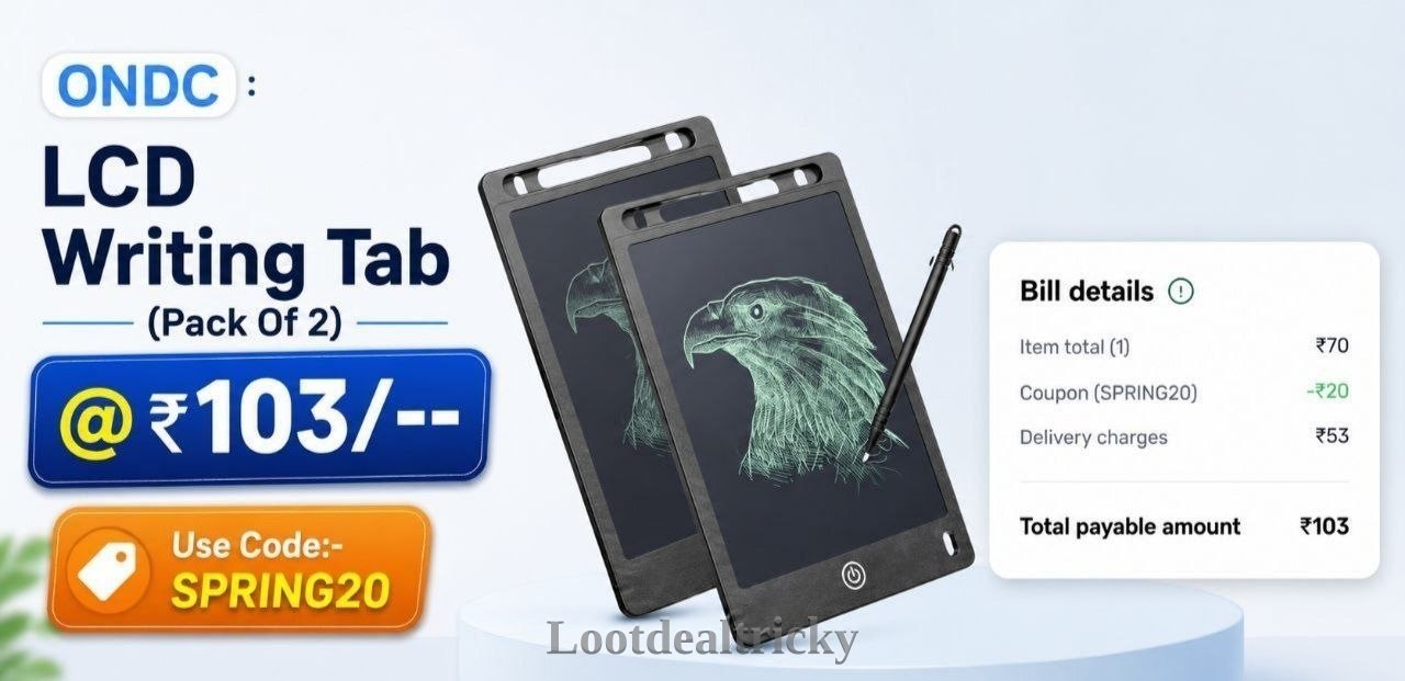 Ondc Lcd Writing – Best Deal Get 70% OFF Today