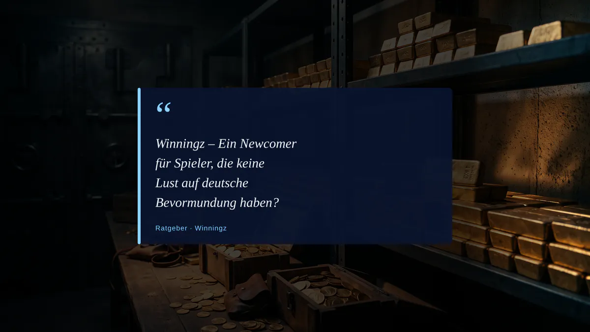 Winningz – Ein Newcomer für Spieler, die keine Lust auf deutsche Bevormundung haben?