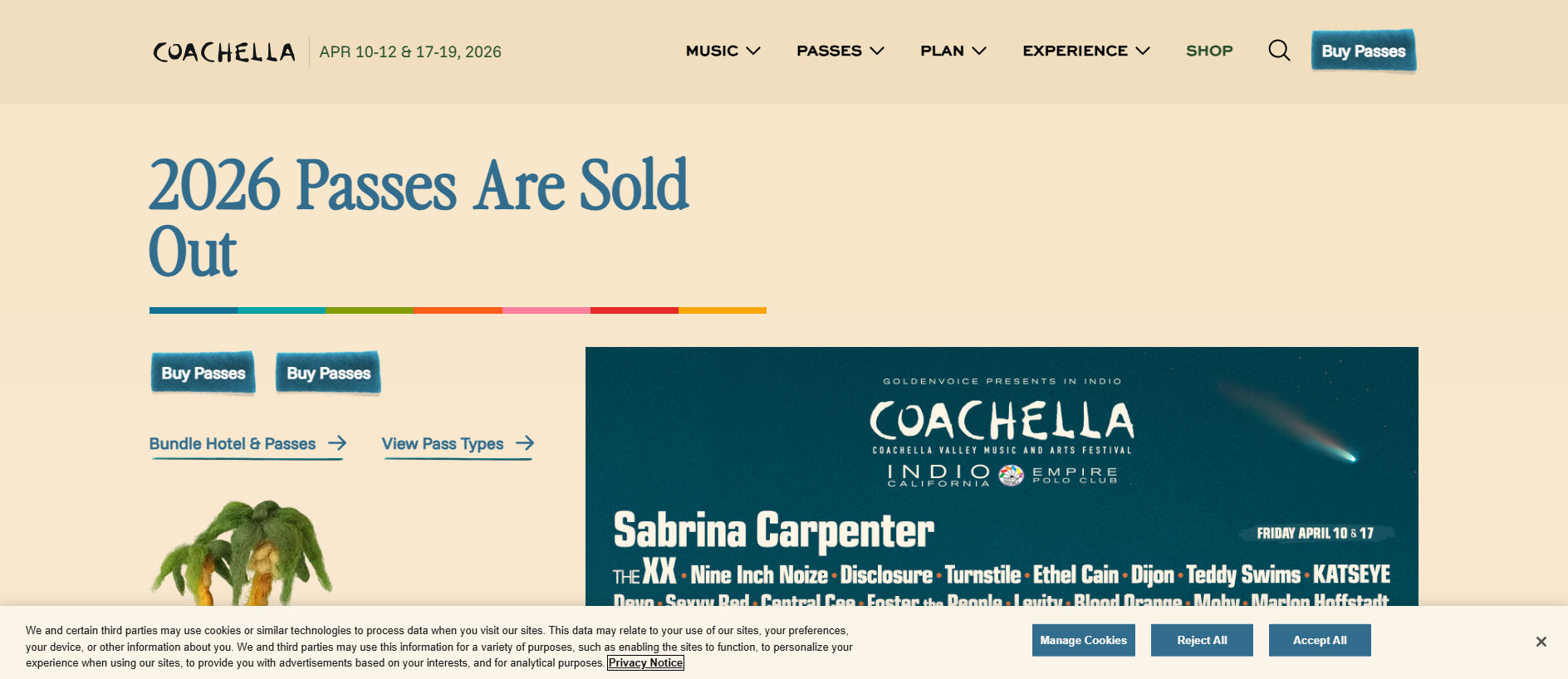 Stored capture of coachela-official.com