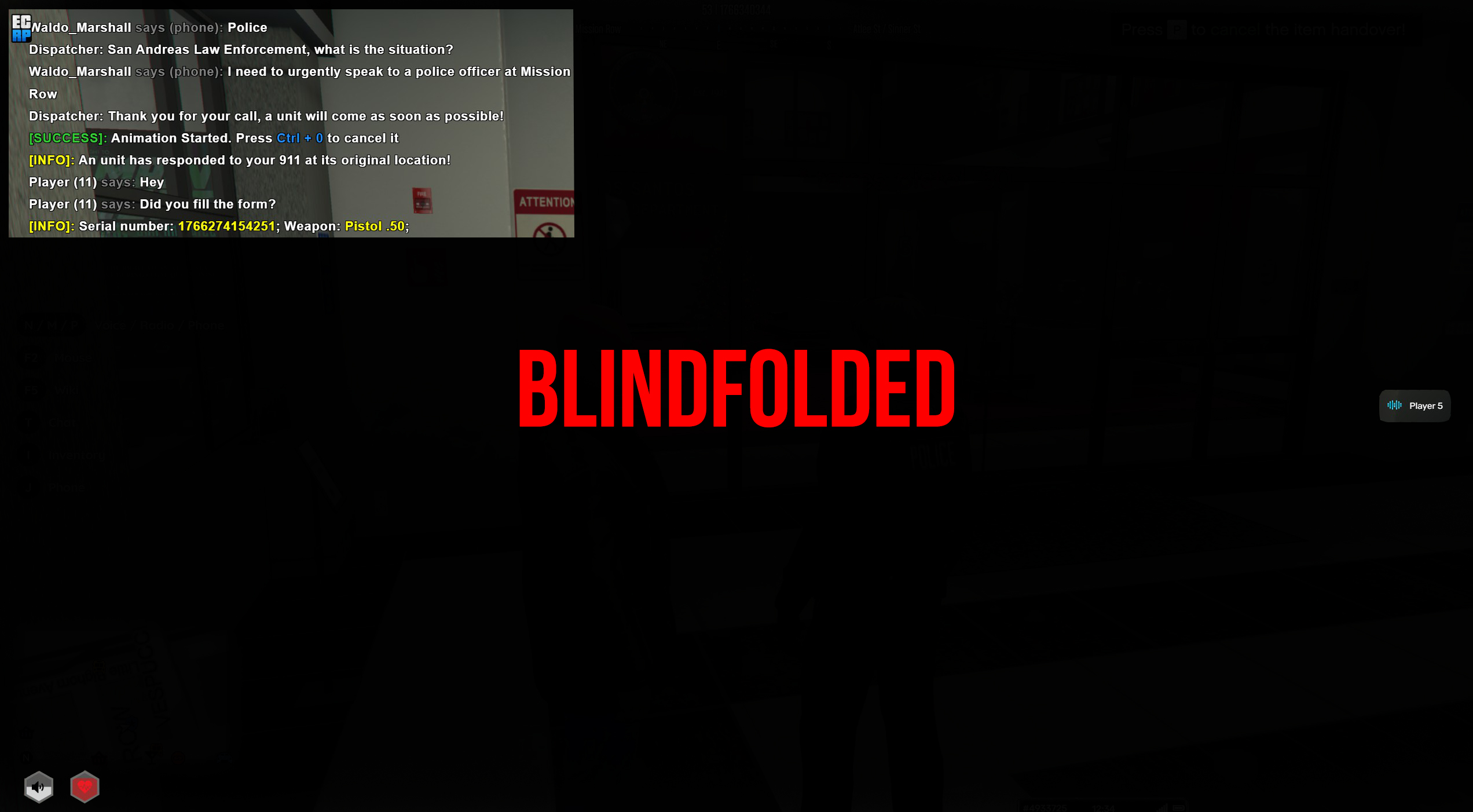 Blindfold