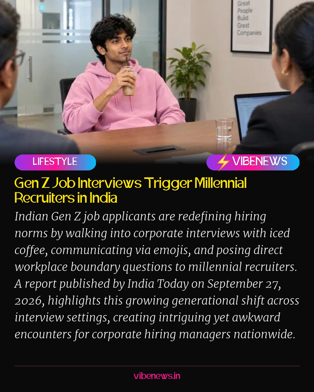 Gen Z Job Interviews Trigger Millennial Recruiters in India
