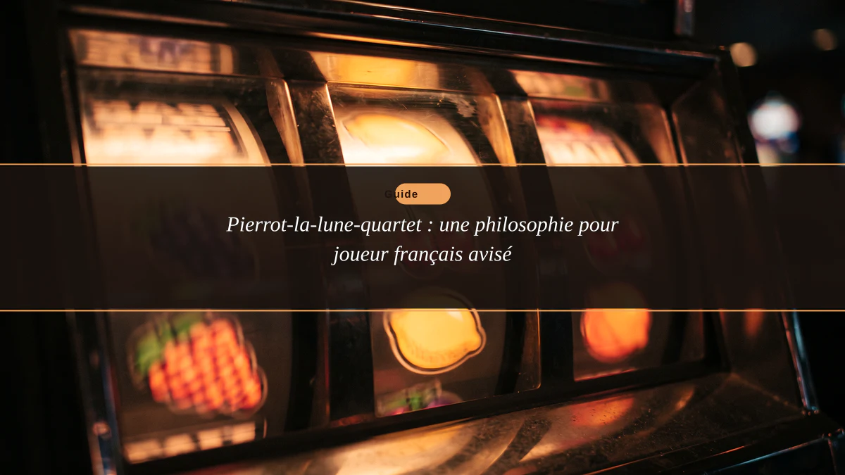 Pierrot-la-lune-quartet : une philosophie pour joueur français avisé