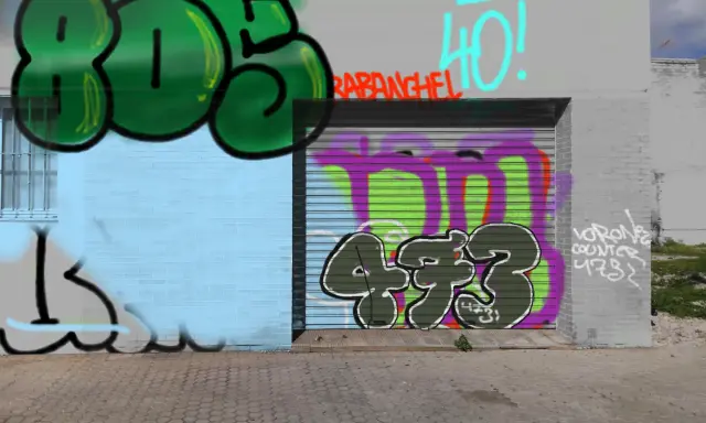 Graffiti artwork by pato
