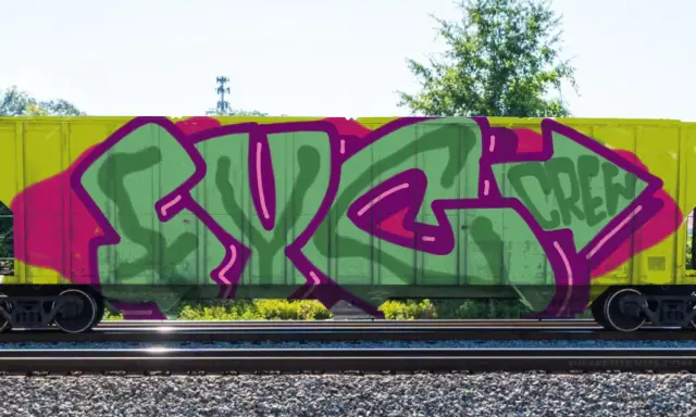 Graffiti artwork by FYC