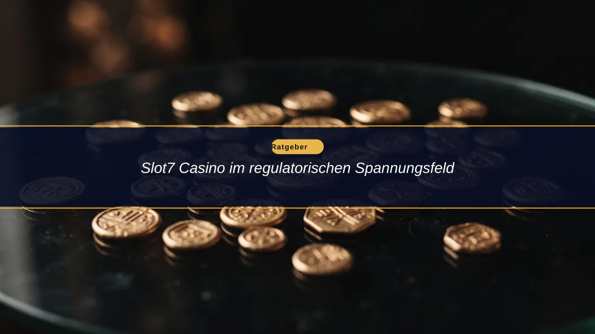 Slot7 Casino im regulatorischen Spannungsfeld