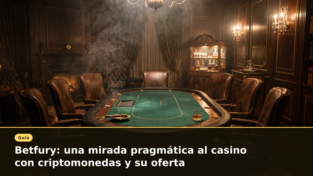 Betfury: una mirada pragmática al casino con criptomonedas y su oferta