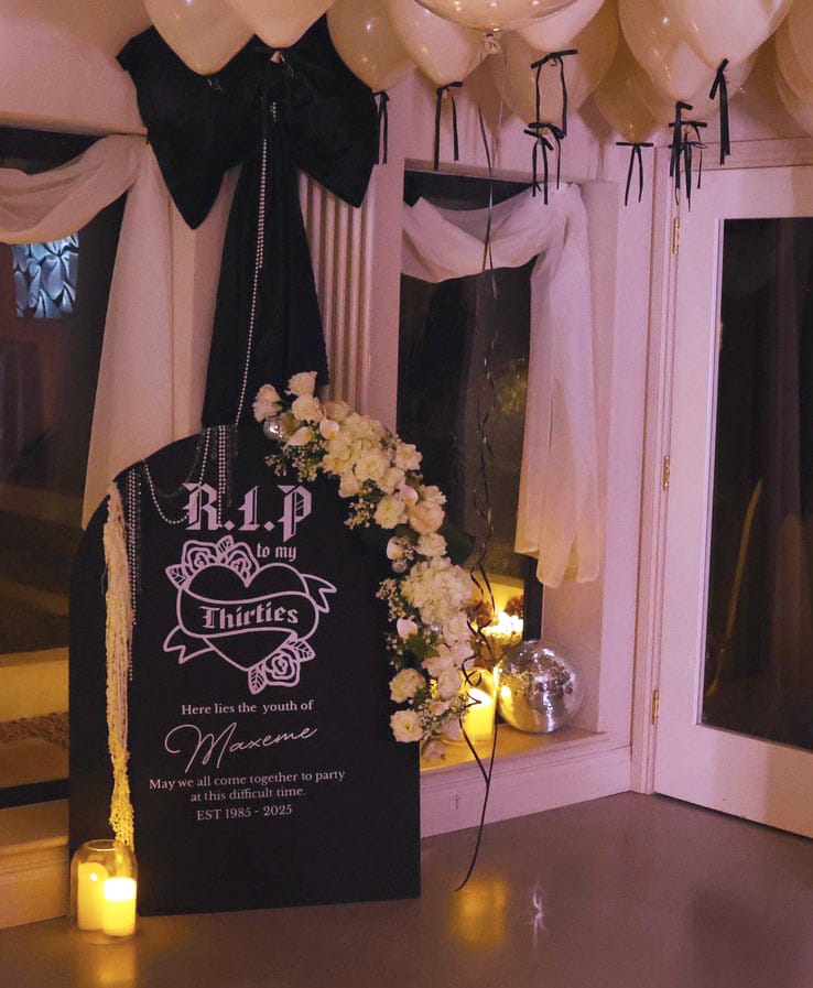 Event celebration moment