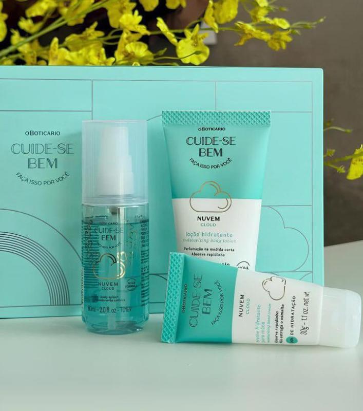 Mini Kit Cuidados Da Pele Presente Cuide-se Bem (3 Itens)